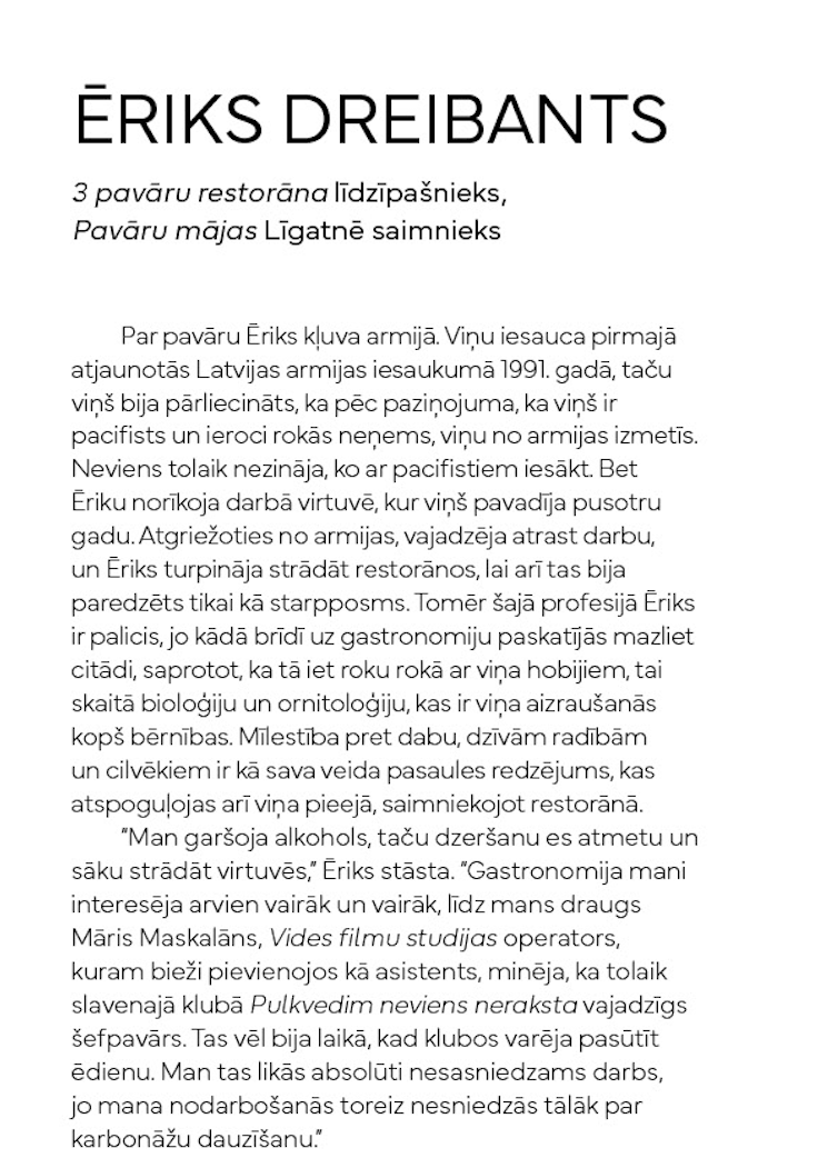 3 Pavāru Restorāns - Tam labam būs augt!